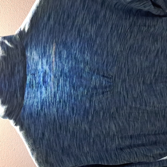 Columbia 1/4 Zip Blue Multi-tone Athletic Long Sleeve - Picture 6 of 6